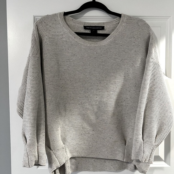Large Grey French Connection Sweater - Picture 1 of 3